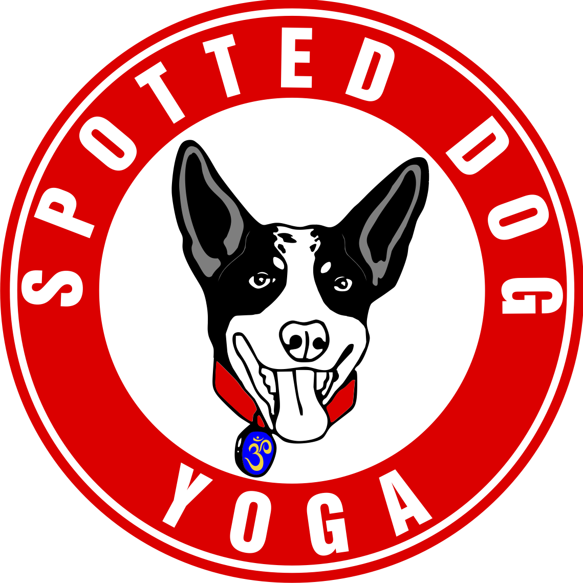 spotted dog yoga logo